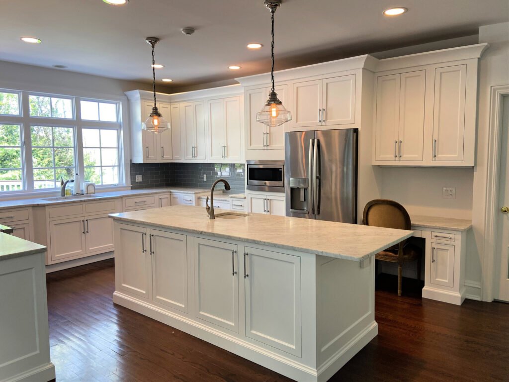 Modern kitchen remodel with custom cabinetry in Rancho Santa Fe, CA