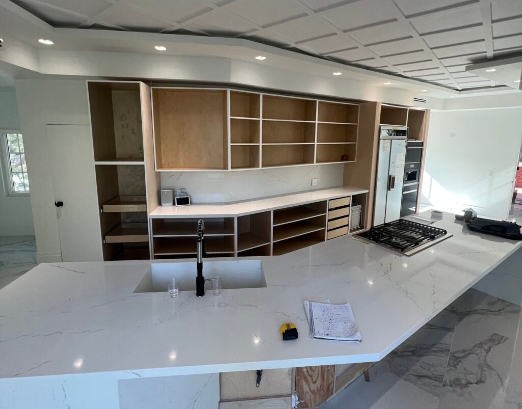 Custom kitchen remodeling project in La Jolla, CA