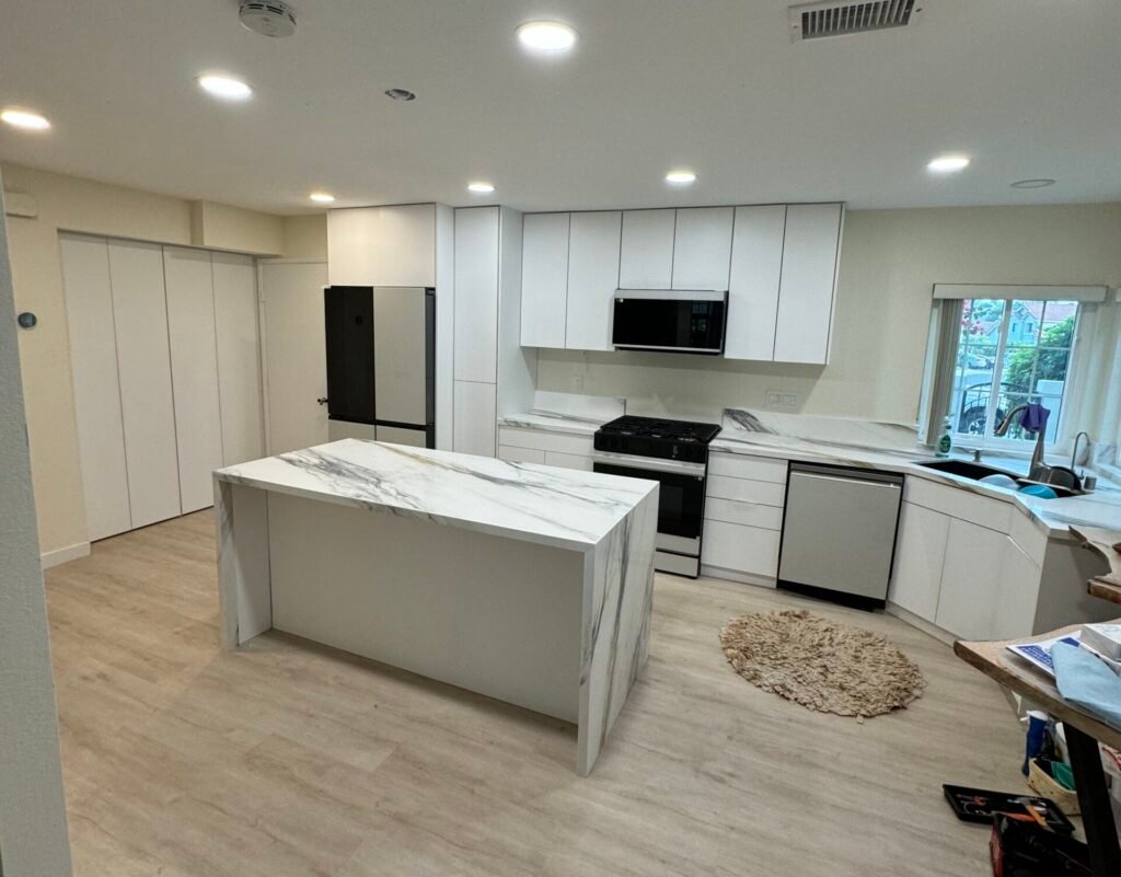 Custom kitchen cabinets by Reza Custom Cabinet
