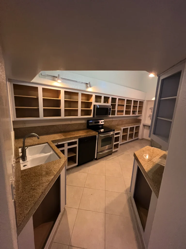 updating a kitchen by replacing cabinet doors in La Jolla