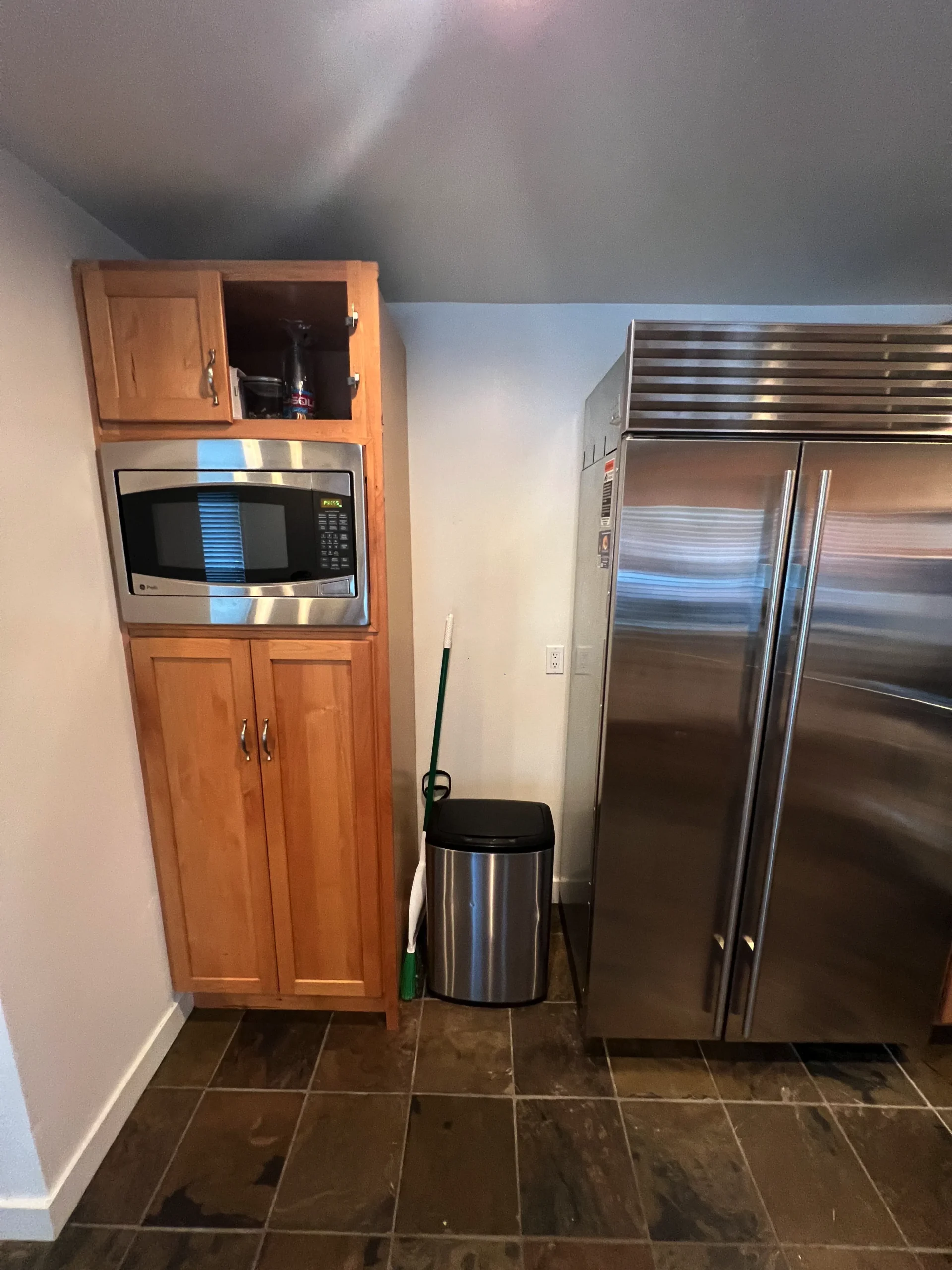 natural maple shaker style kitchen cabinets