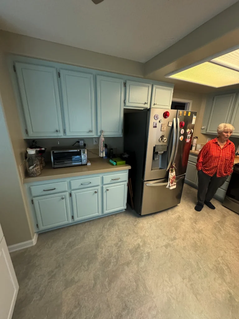 custom white oak shaker cabinets Carlsbad remodel