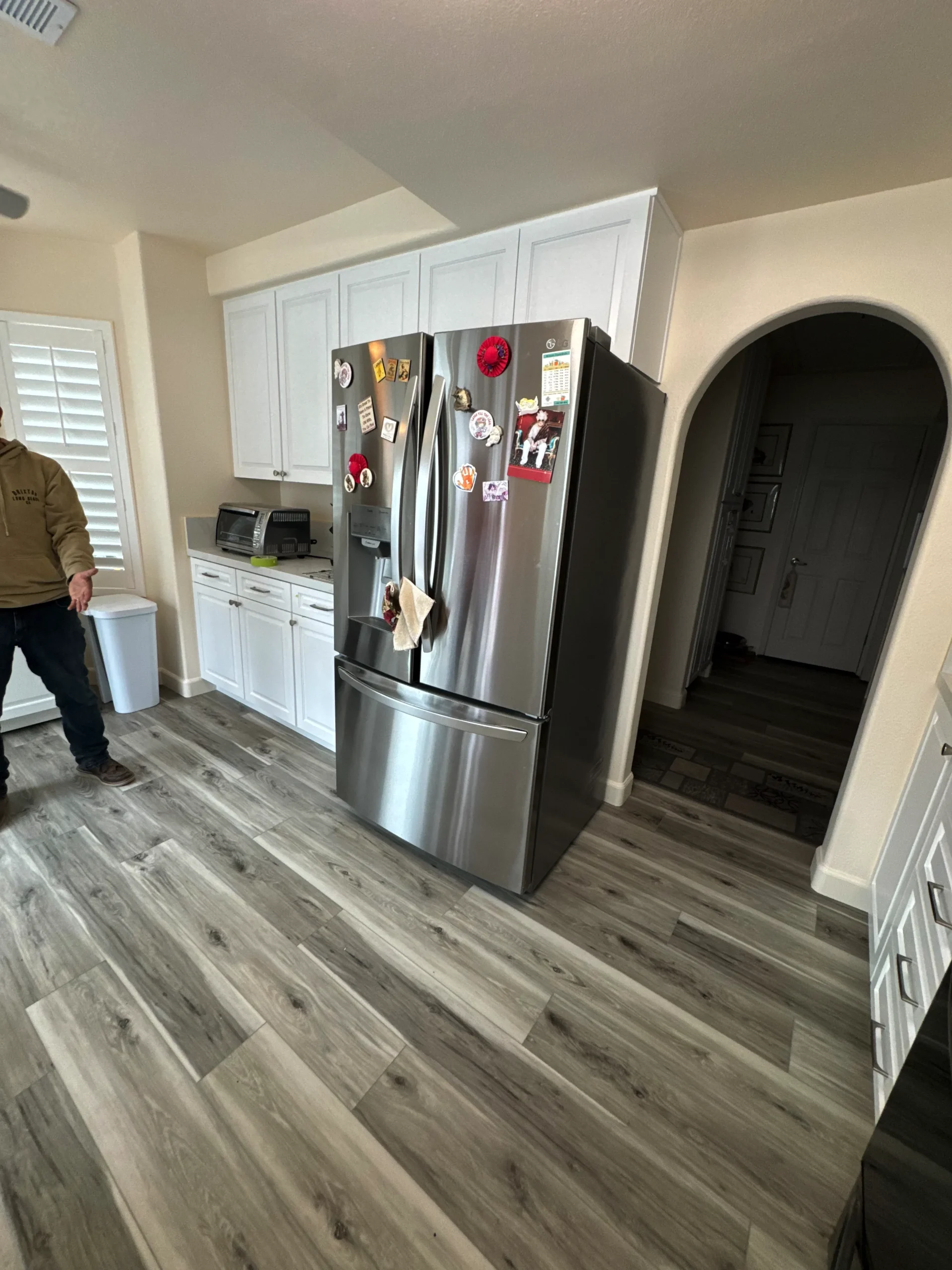 kitchen island with quartz countertop Carlsbad