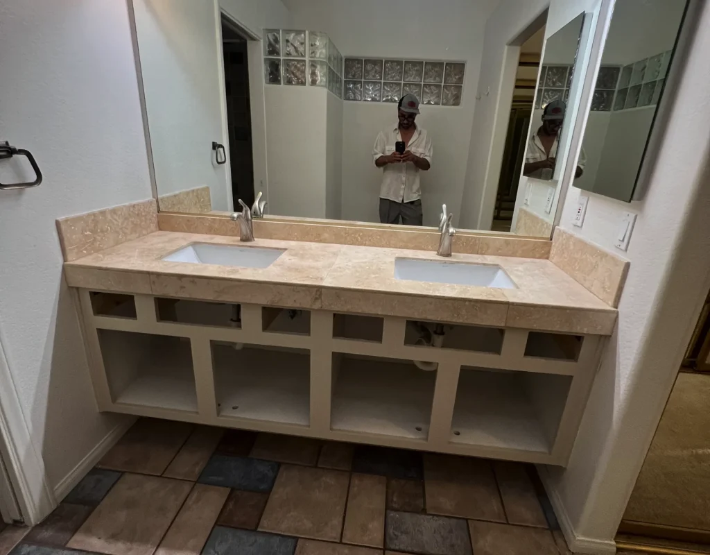 before and after kitchen cabinet refacing