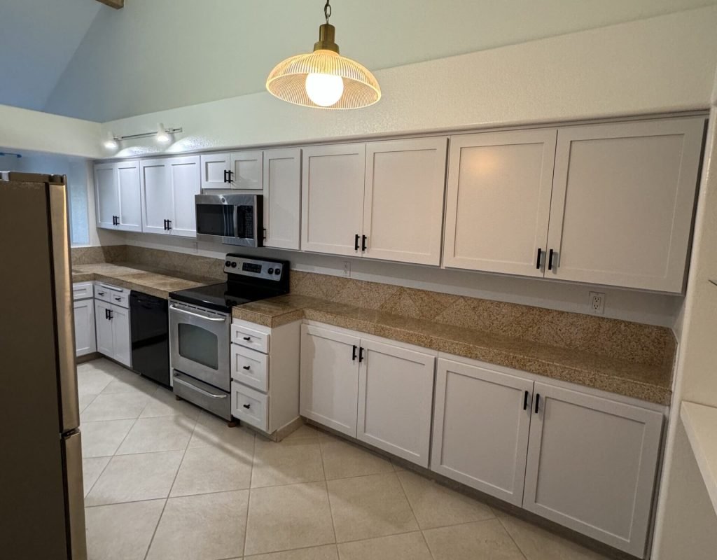 Modern kitchen cabinet design from Reza Custom