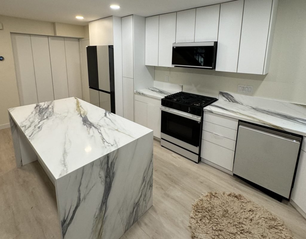 Kitchen remodel with Reza custom cabinetry