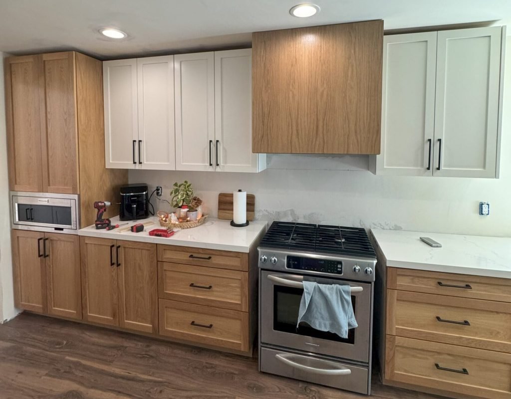 Premium built-in kitchen cabinetry from Reza Custom